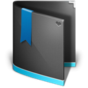 Favorites Folder Black icon